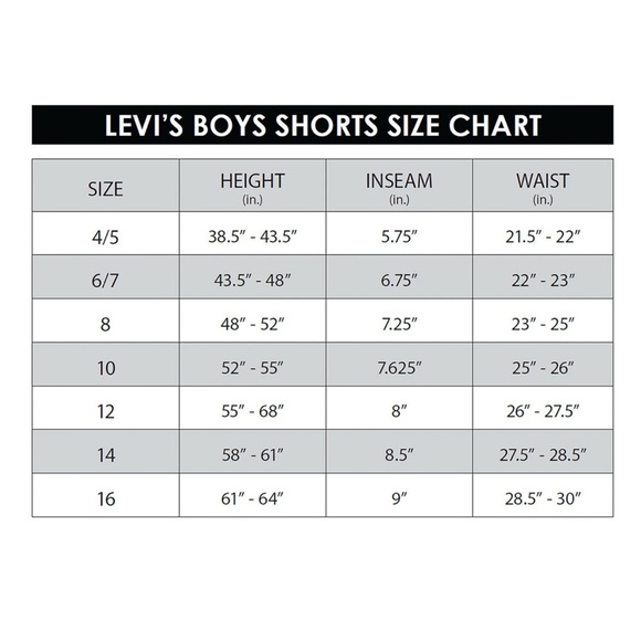 NIP! Levi's Kids Blue Denim Shorts - Picture 8 of 10